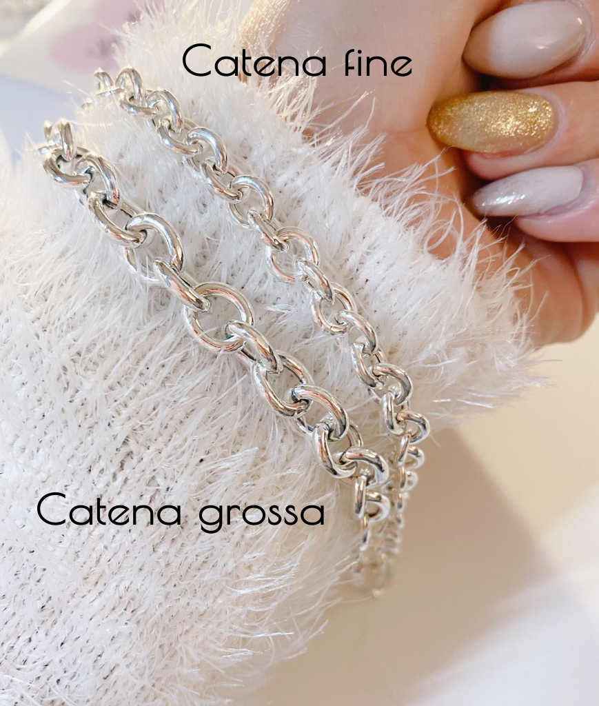 Bracciale catena grossa
