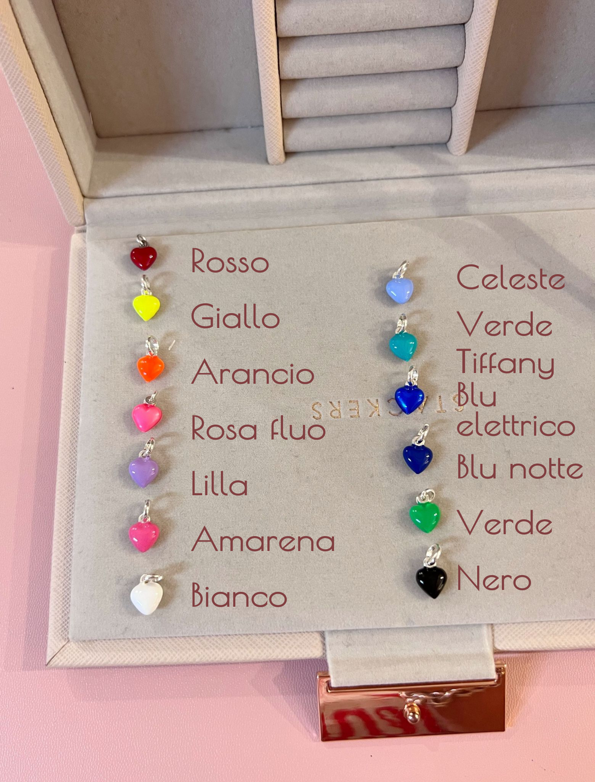Mini cuoricino portafortuna