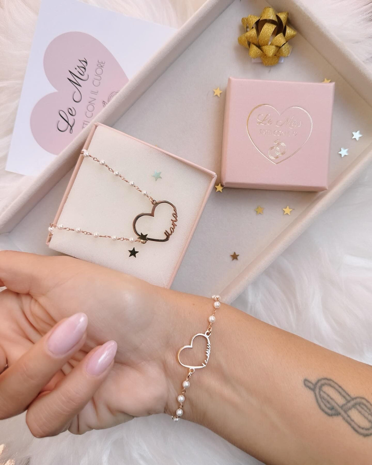 Collana cuore big personalizzabile