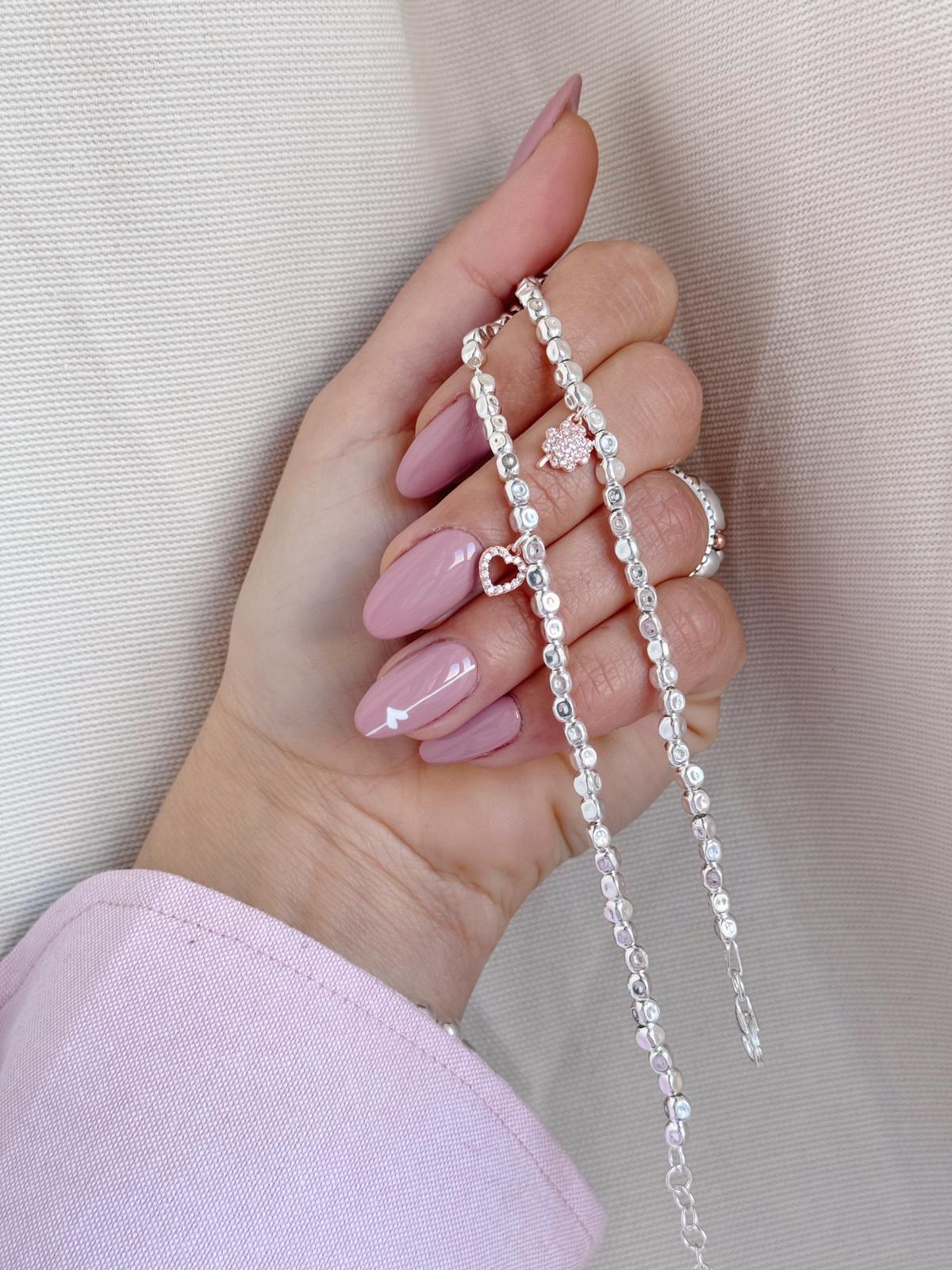 Pepite battute small con charms
