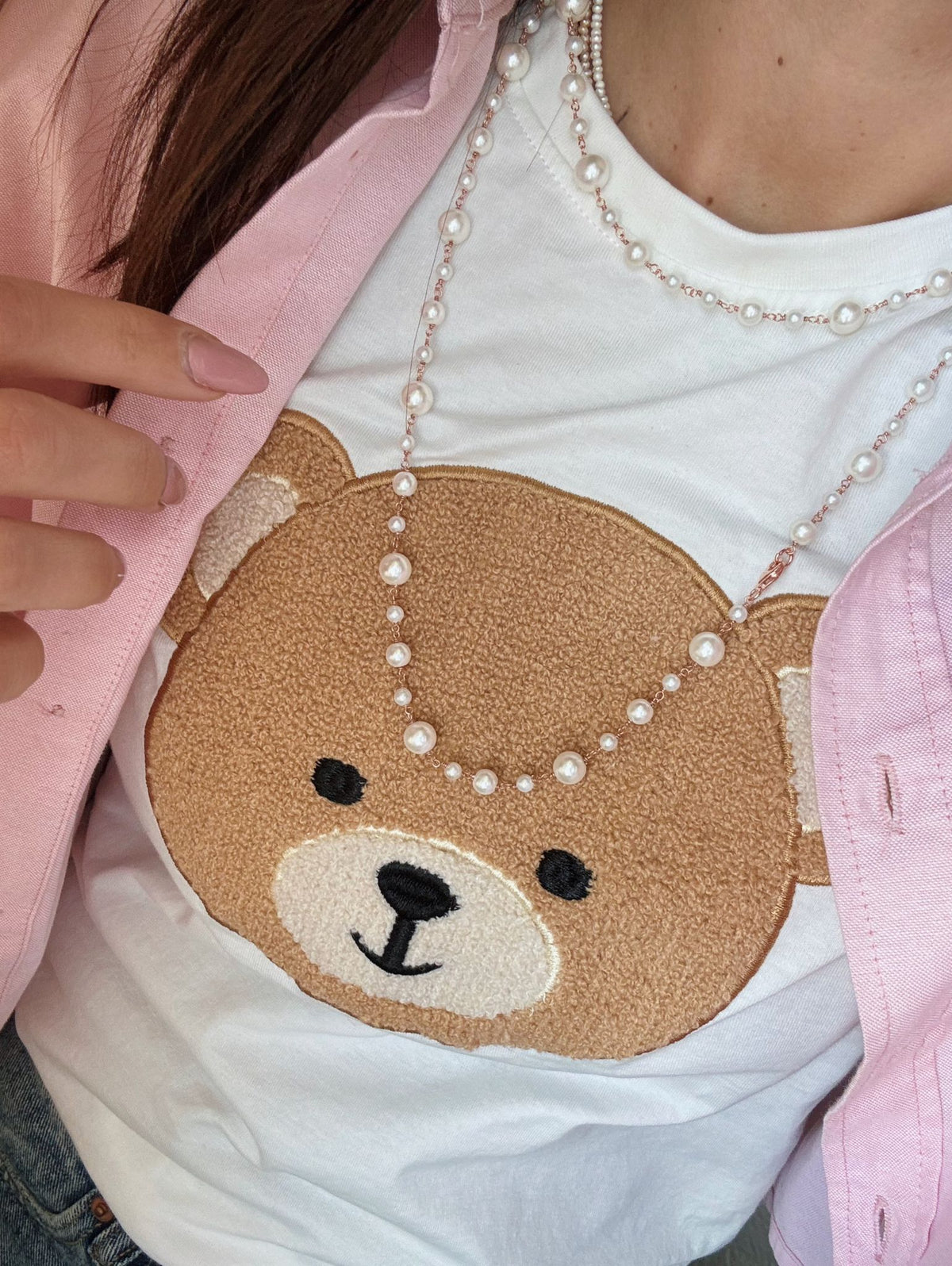 Collana mix perle small e big