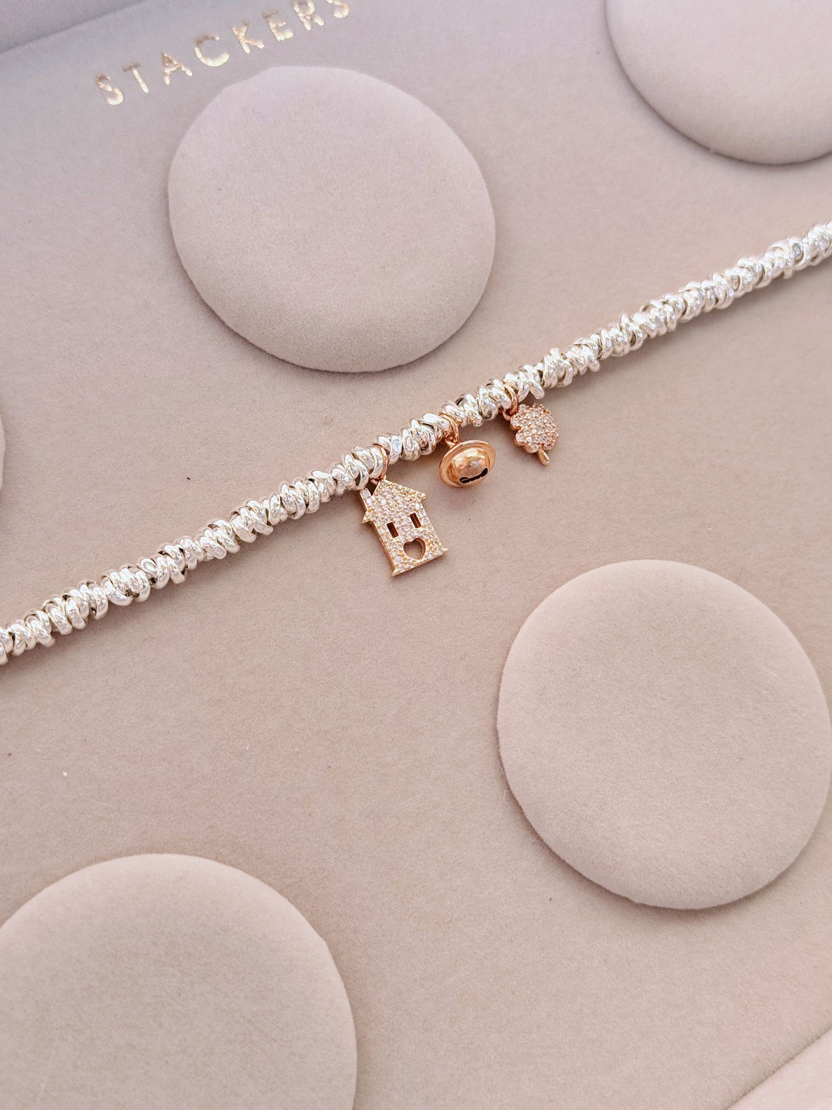 Bracciale nodini happy family
