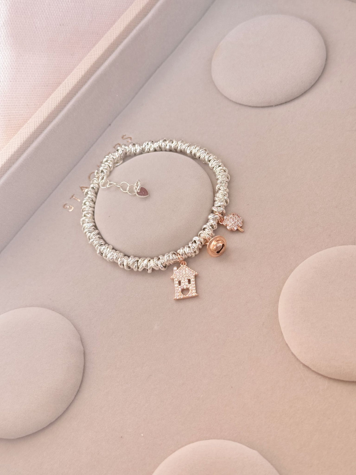 Bracciale nodini happy family