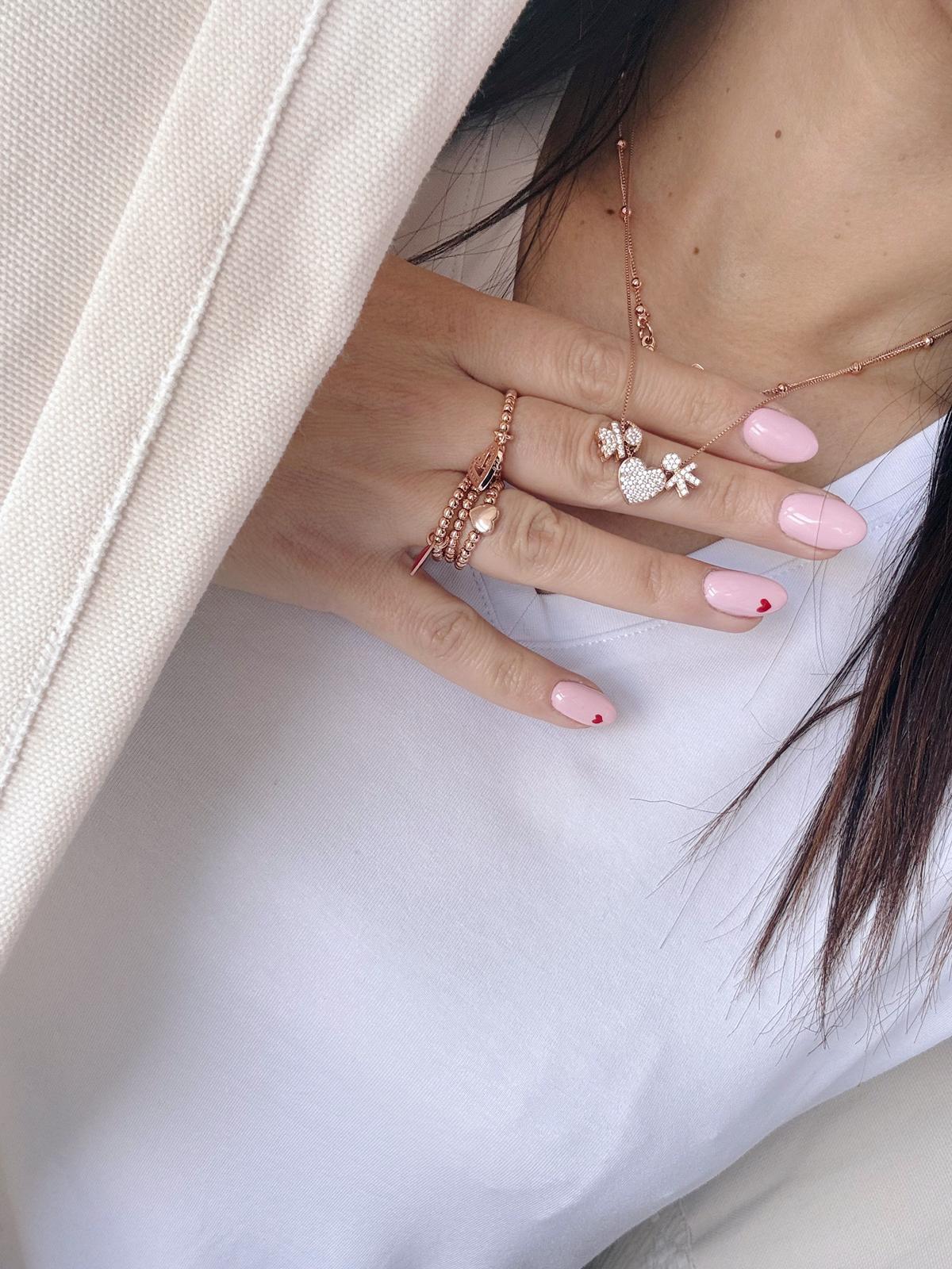 Collana bebè luxury diamantata