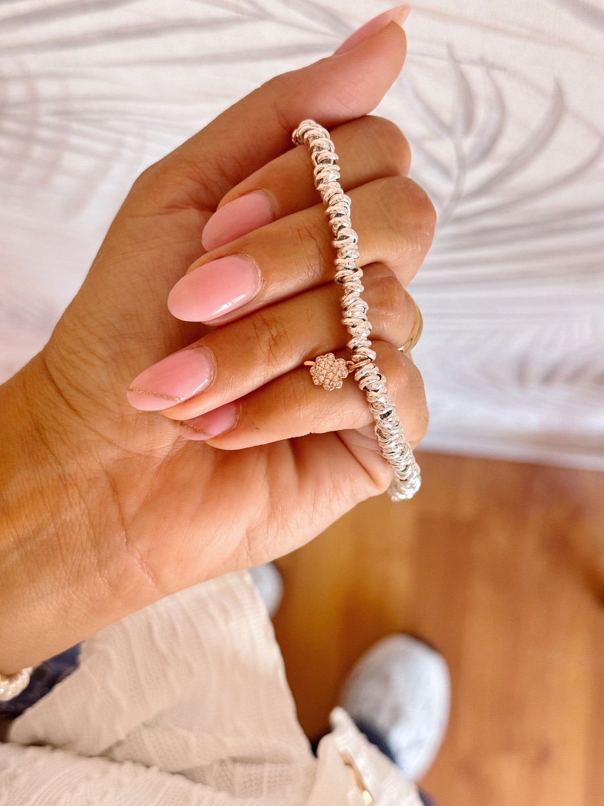 Bracciali charms zirconi