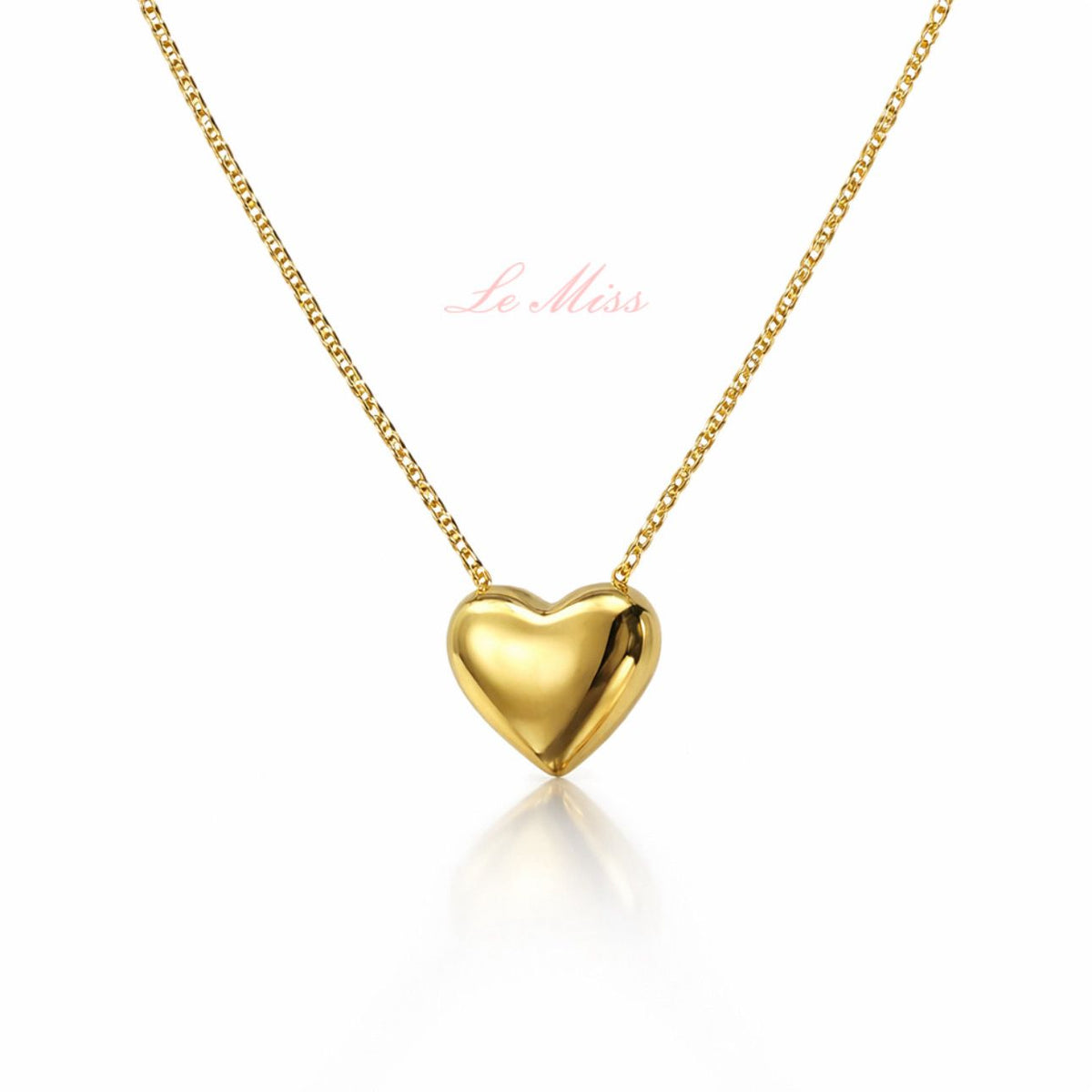 Collana cuore bomby big