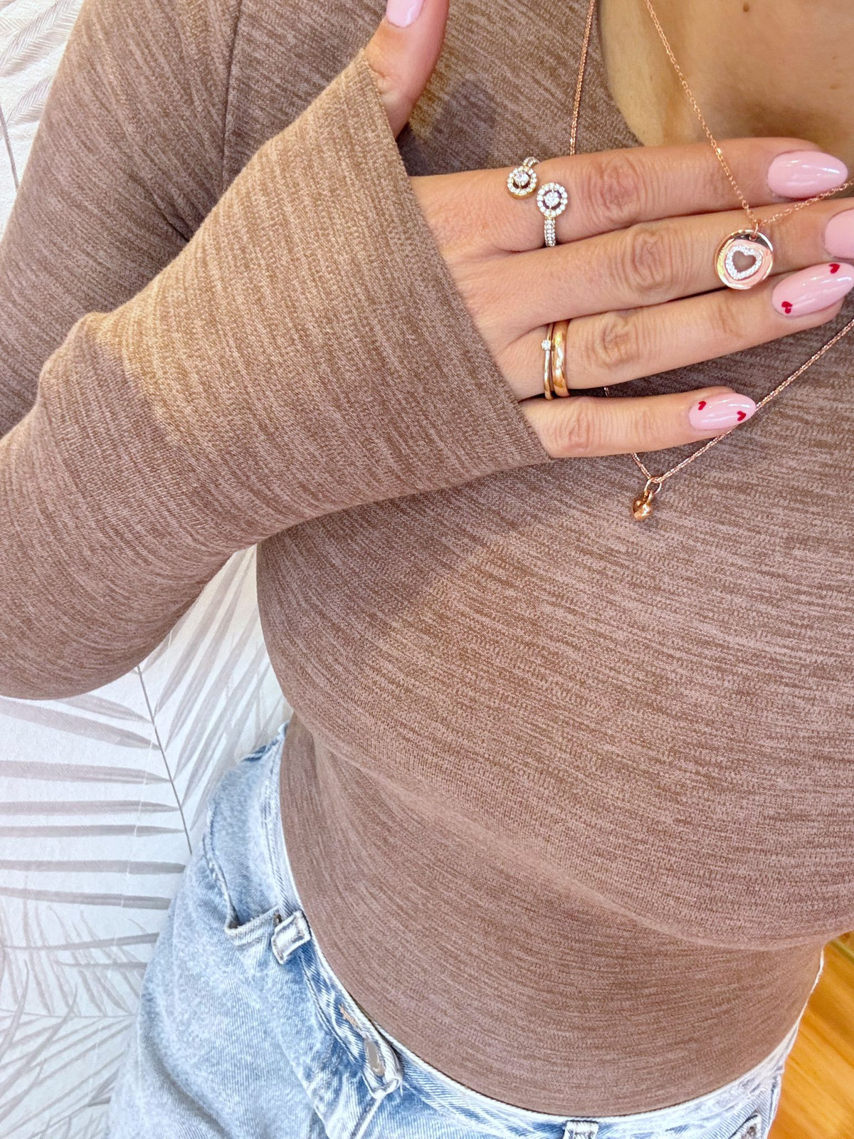 Collana tondotto heart