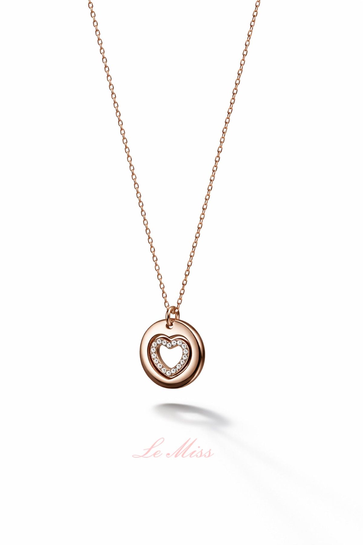 Collana tondotto heart
