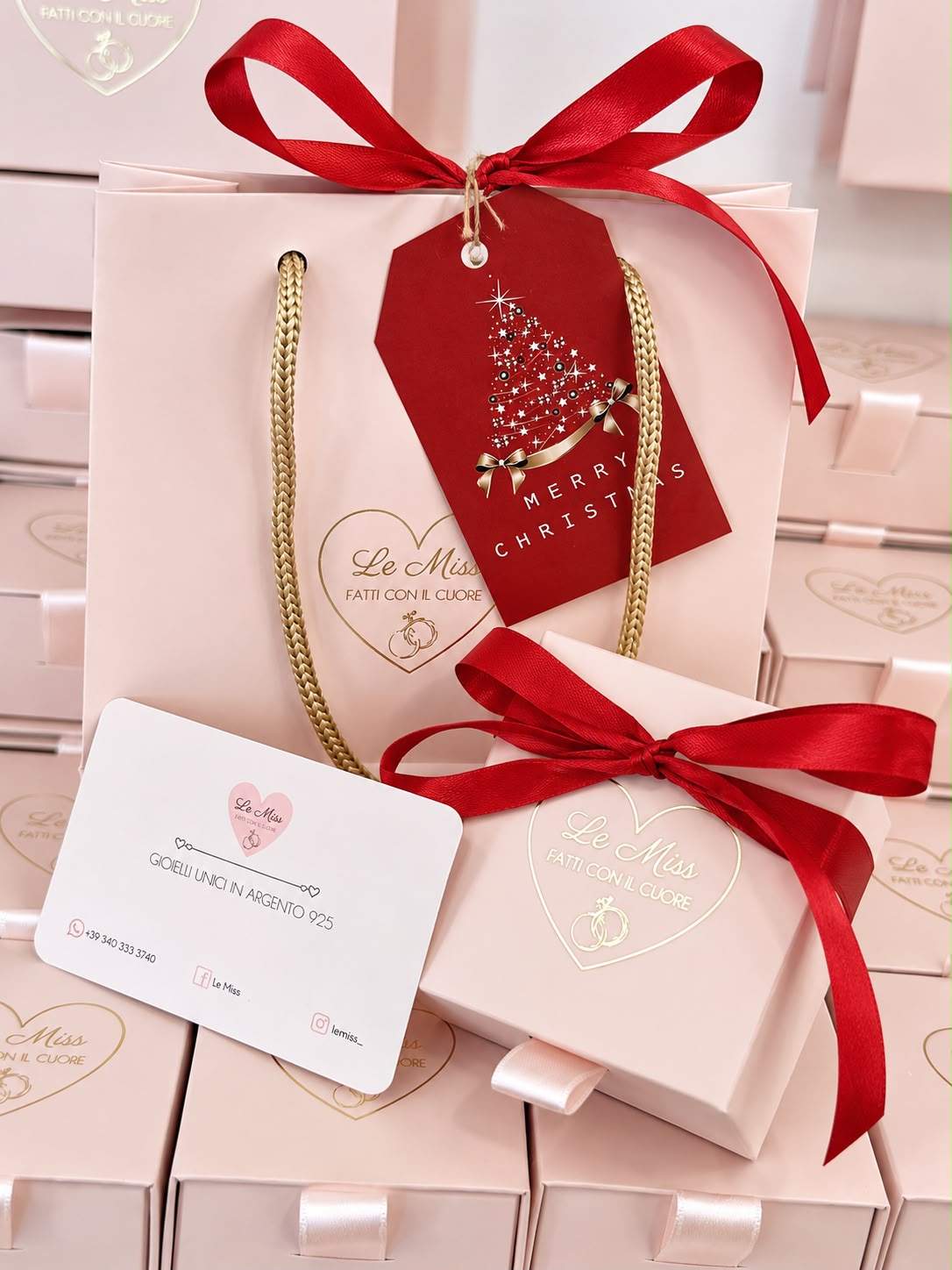 Shopper regalo natalizia