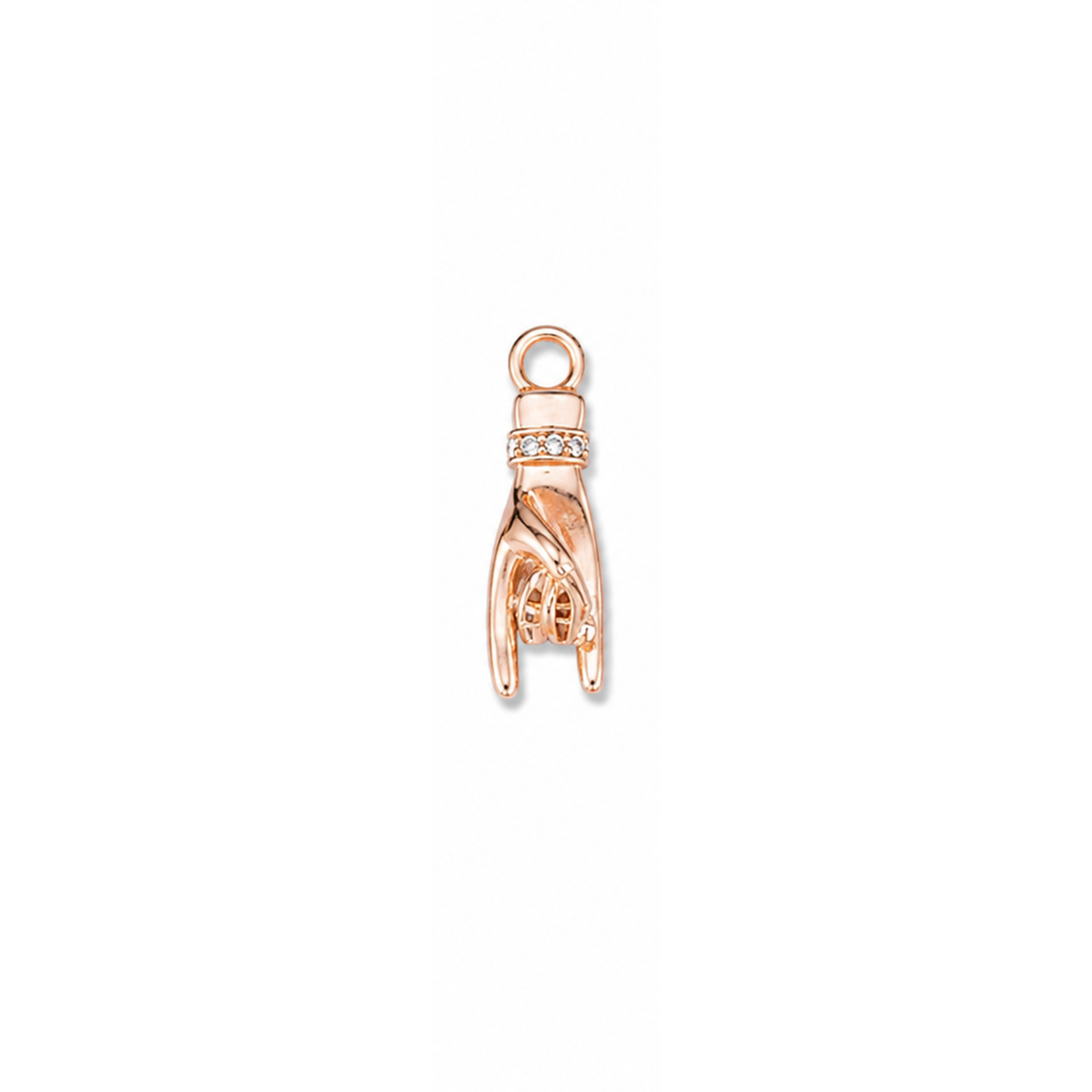 Charm manina corna portafortuna