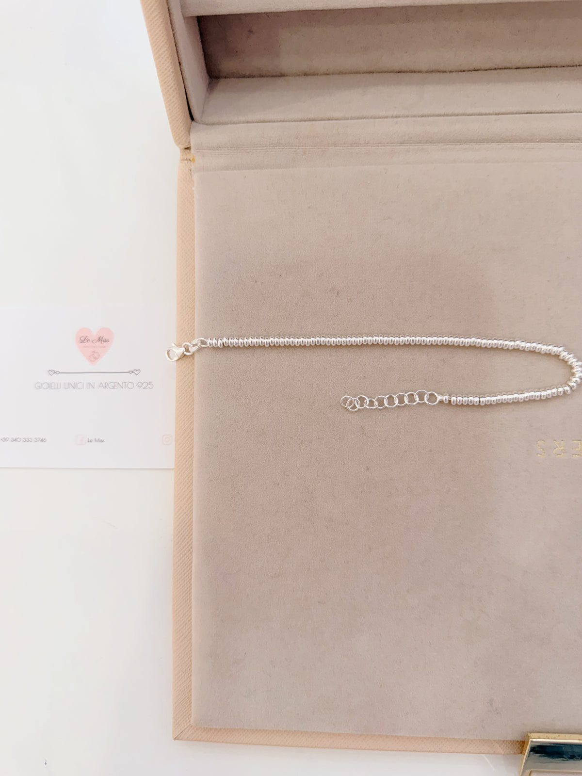 Bracciale rondelle lisce