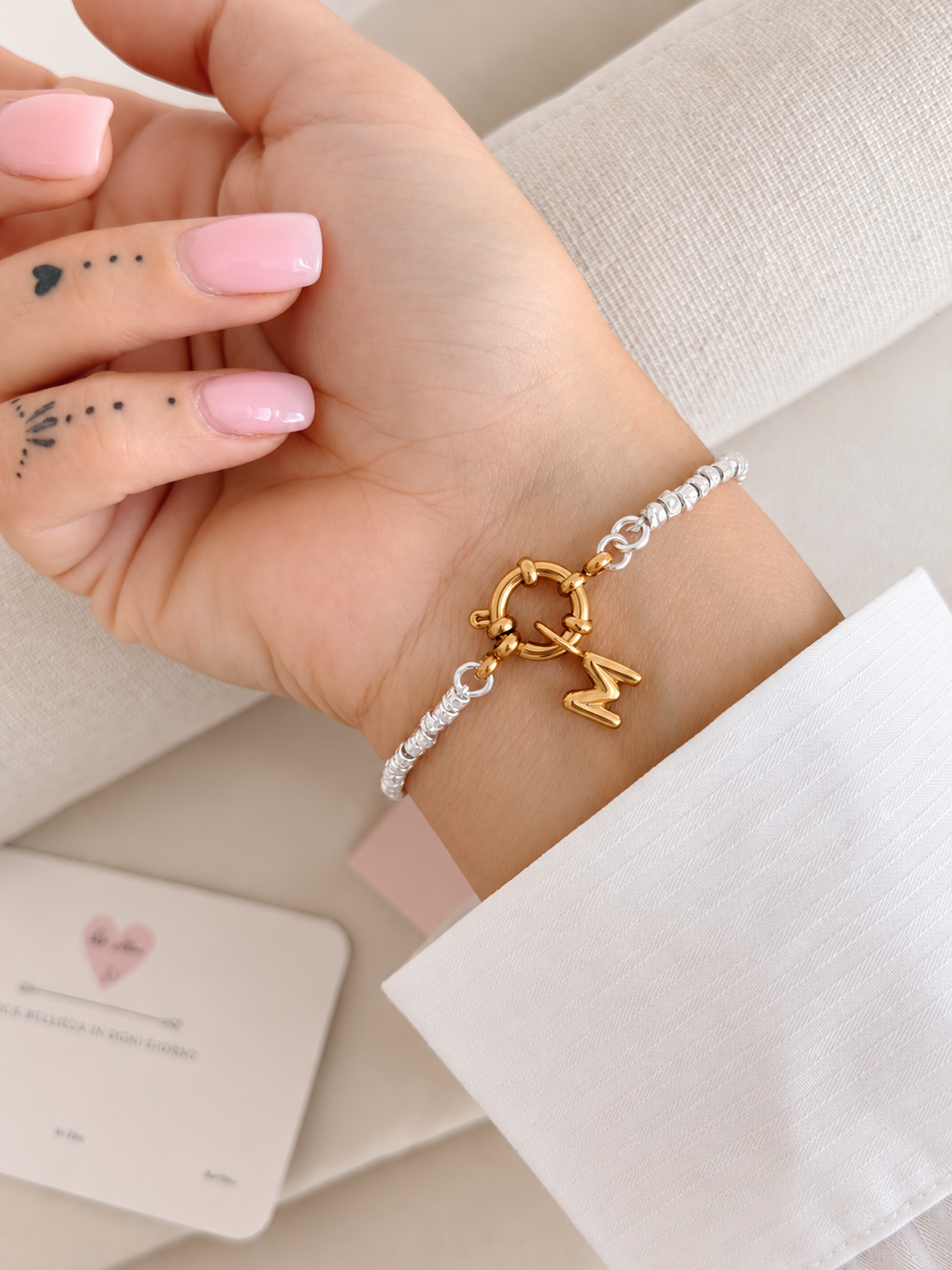 Bracciale my letter