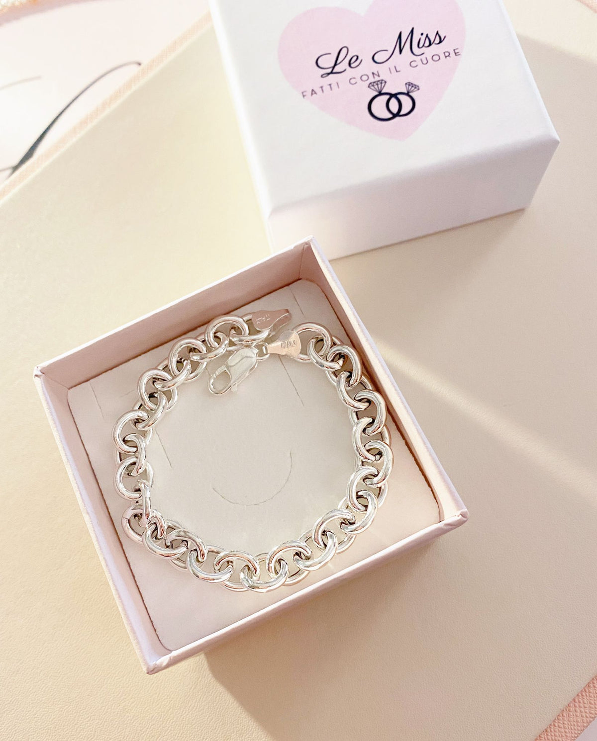 Bracciale catena grossa