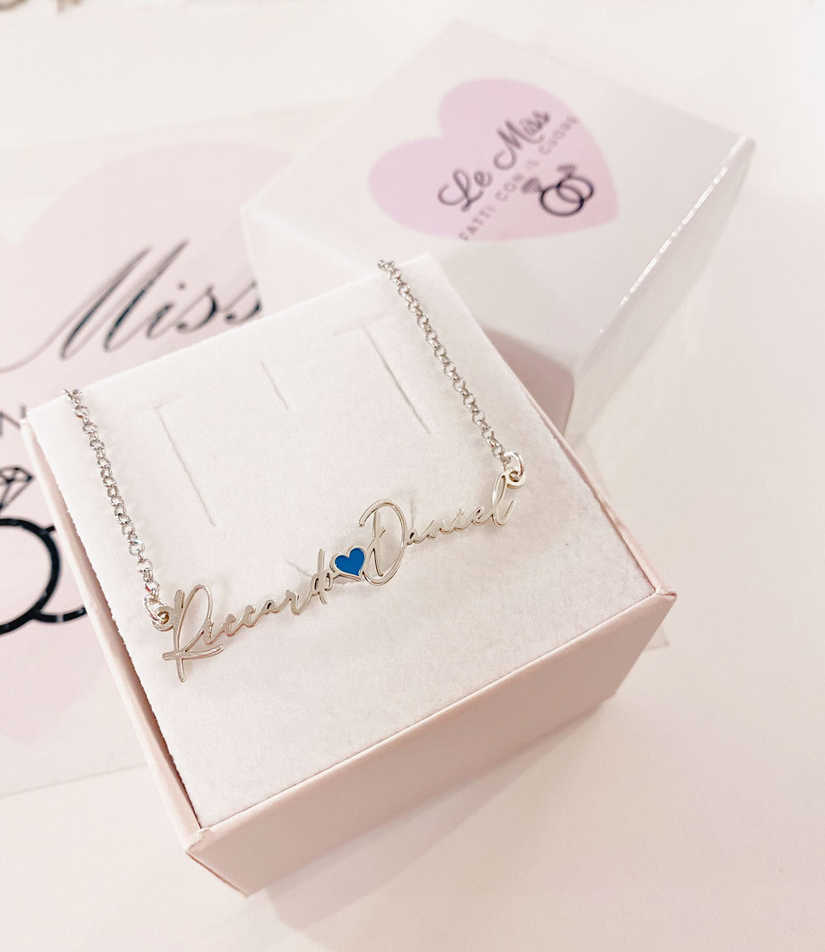 Collana doppio nome