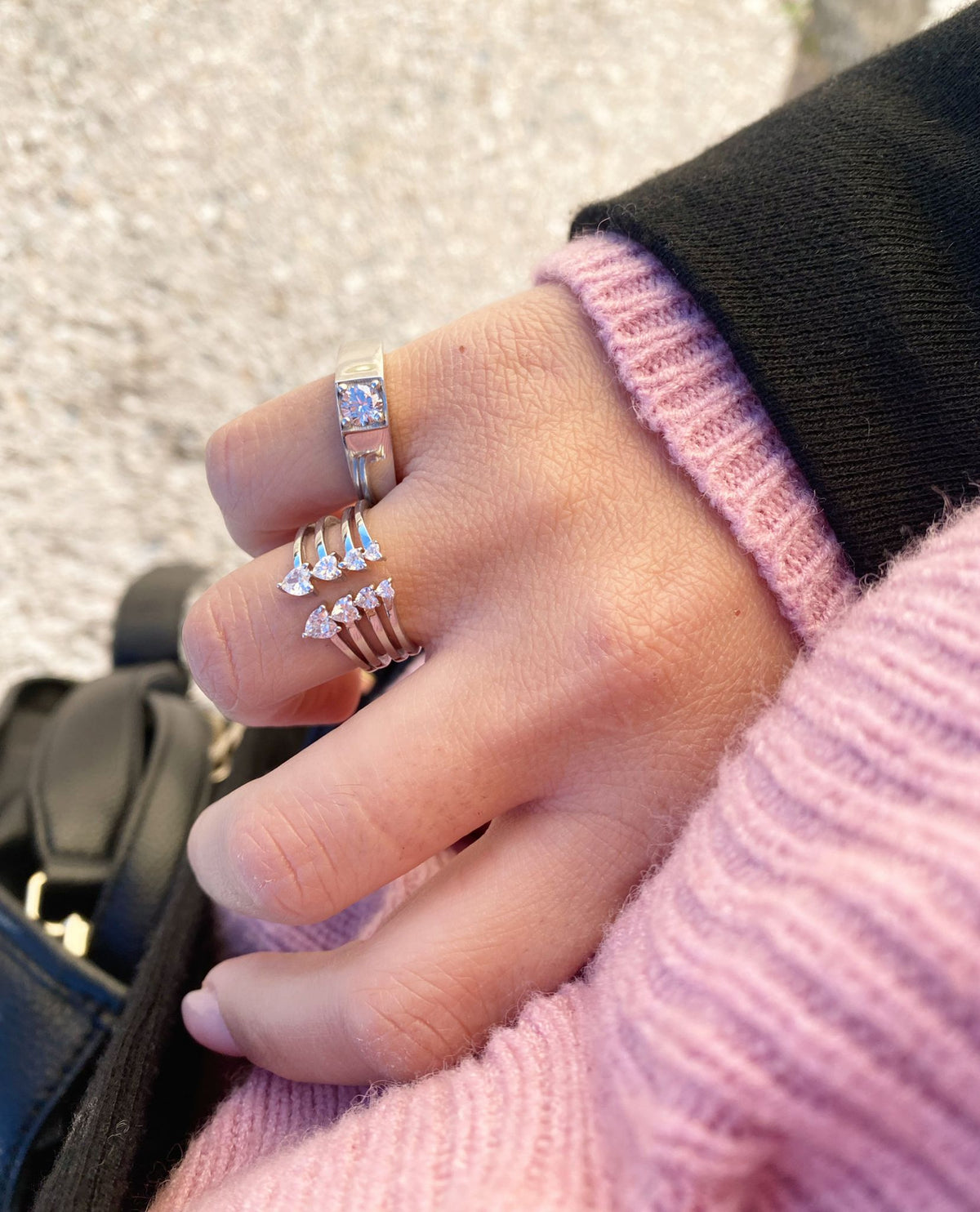 Anello vintage brillante