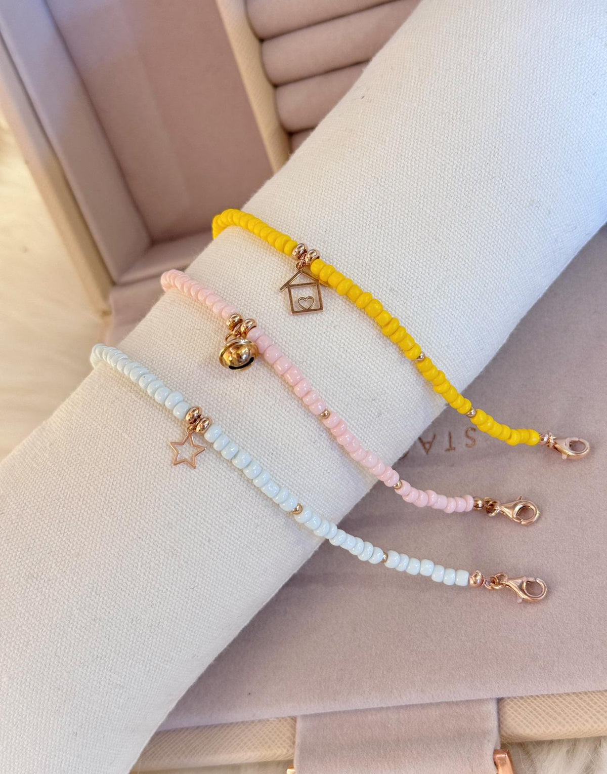 Bracciale rocaille  charms basic