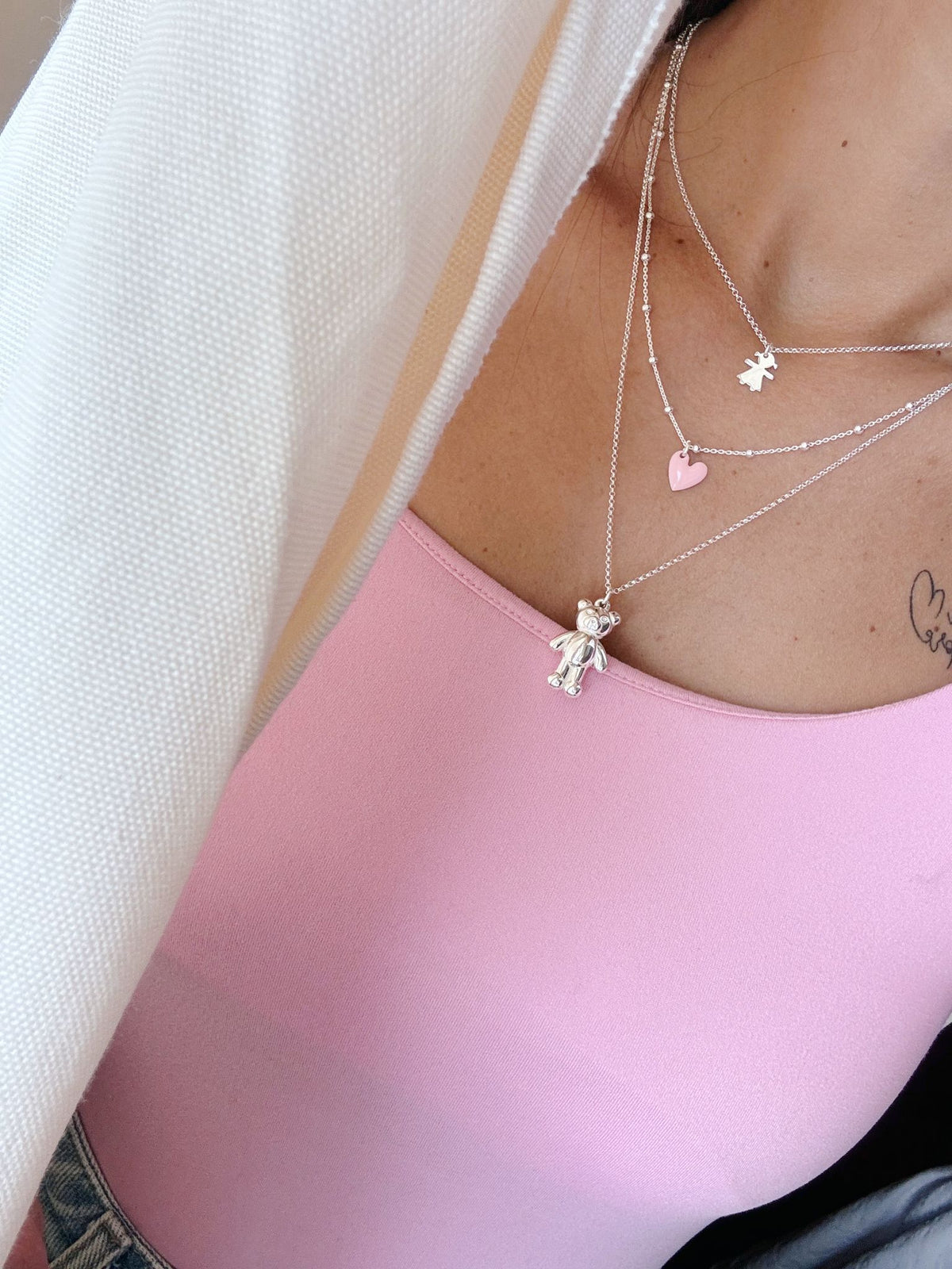 Collana mini bebè liscio