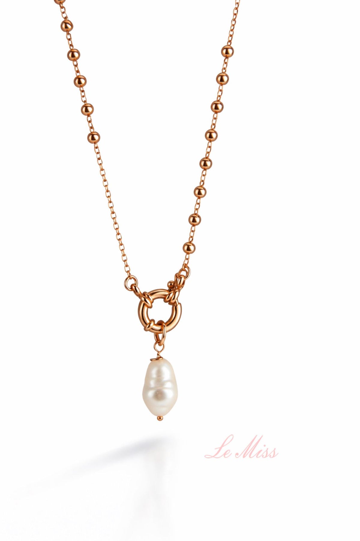 Collana timone perla big