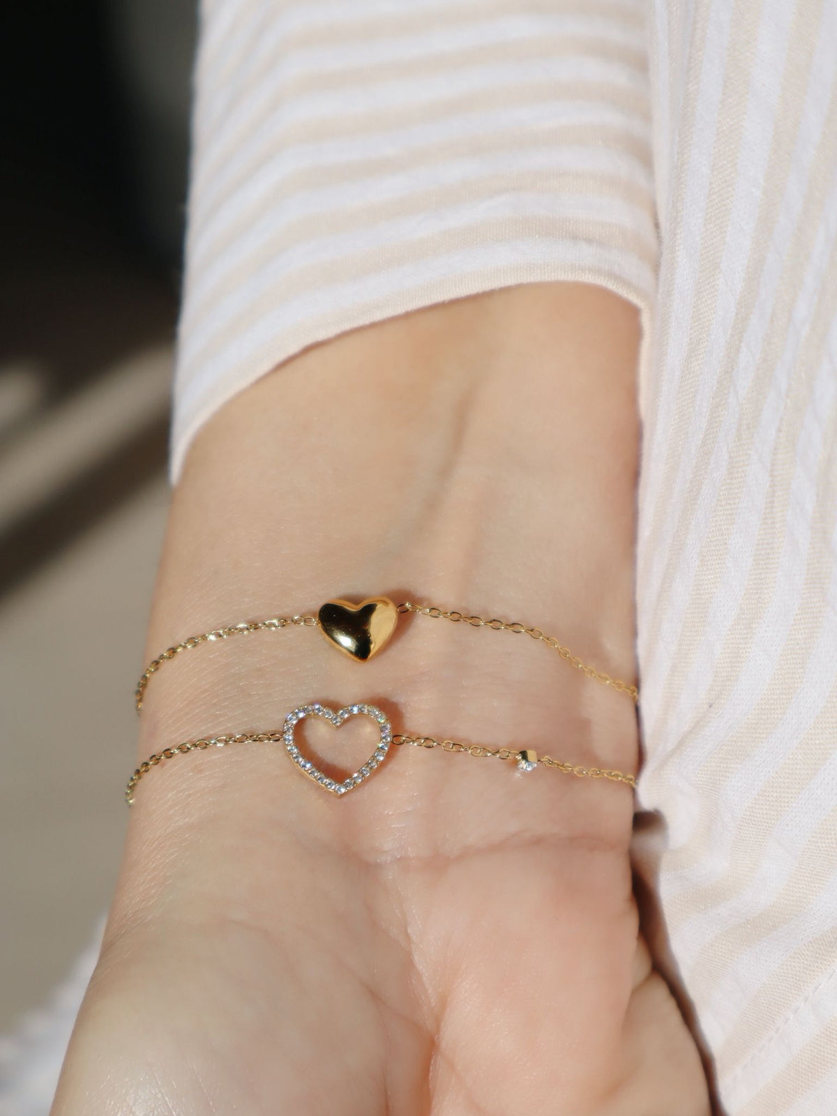 Bracciale cuoricino bomby