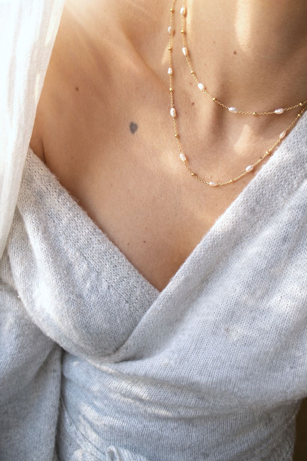 Collana aurora di perle