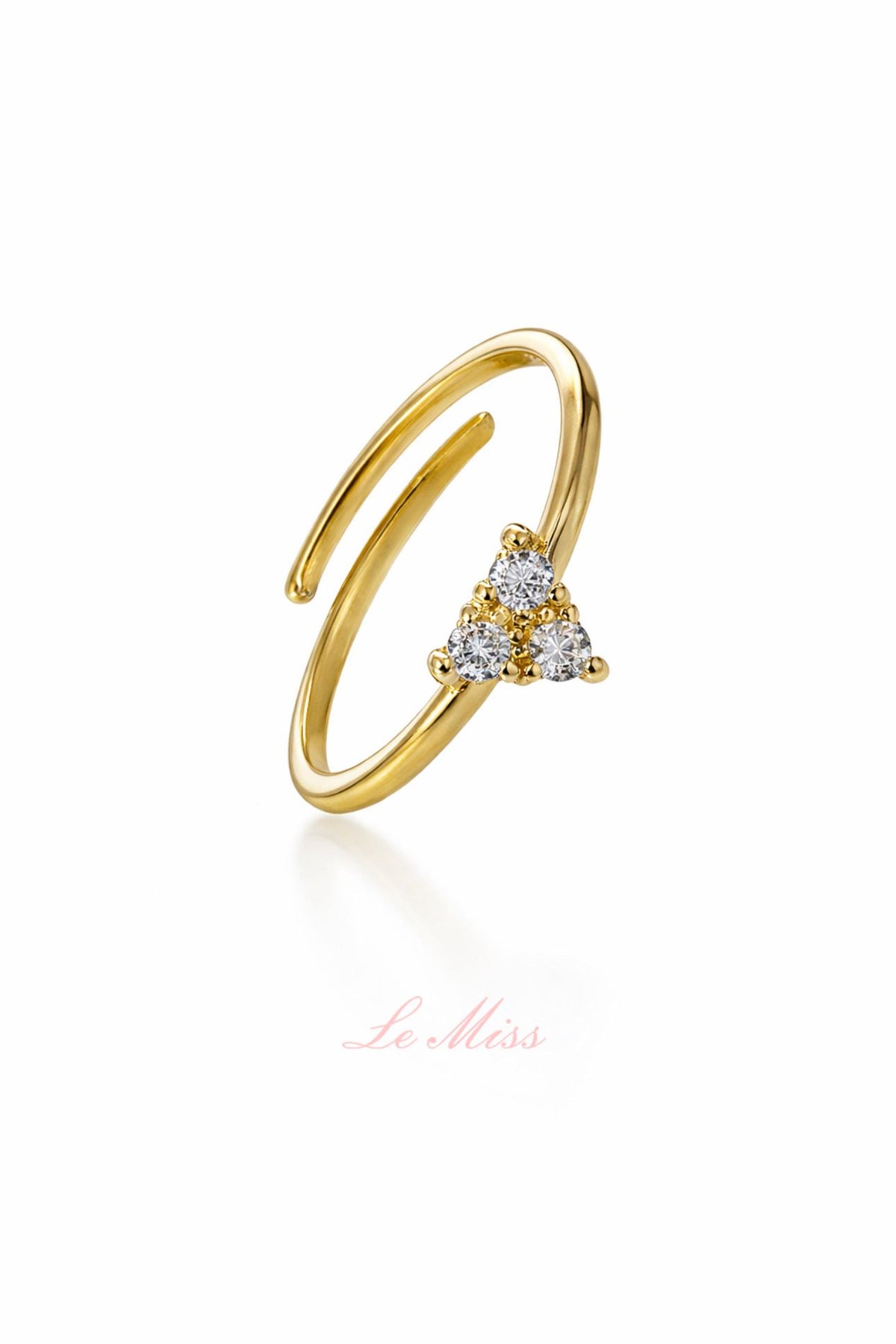 Anello triangolino di luce