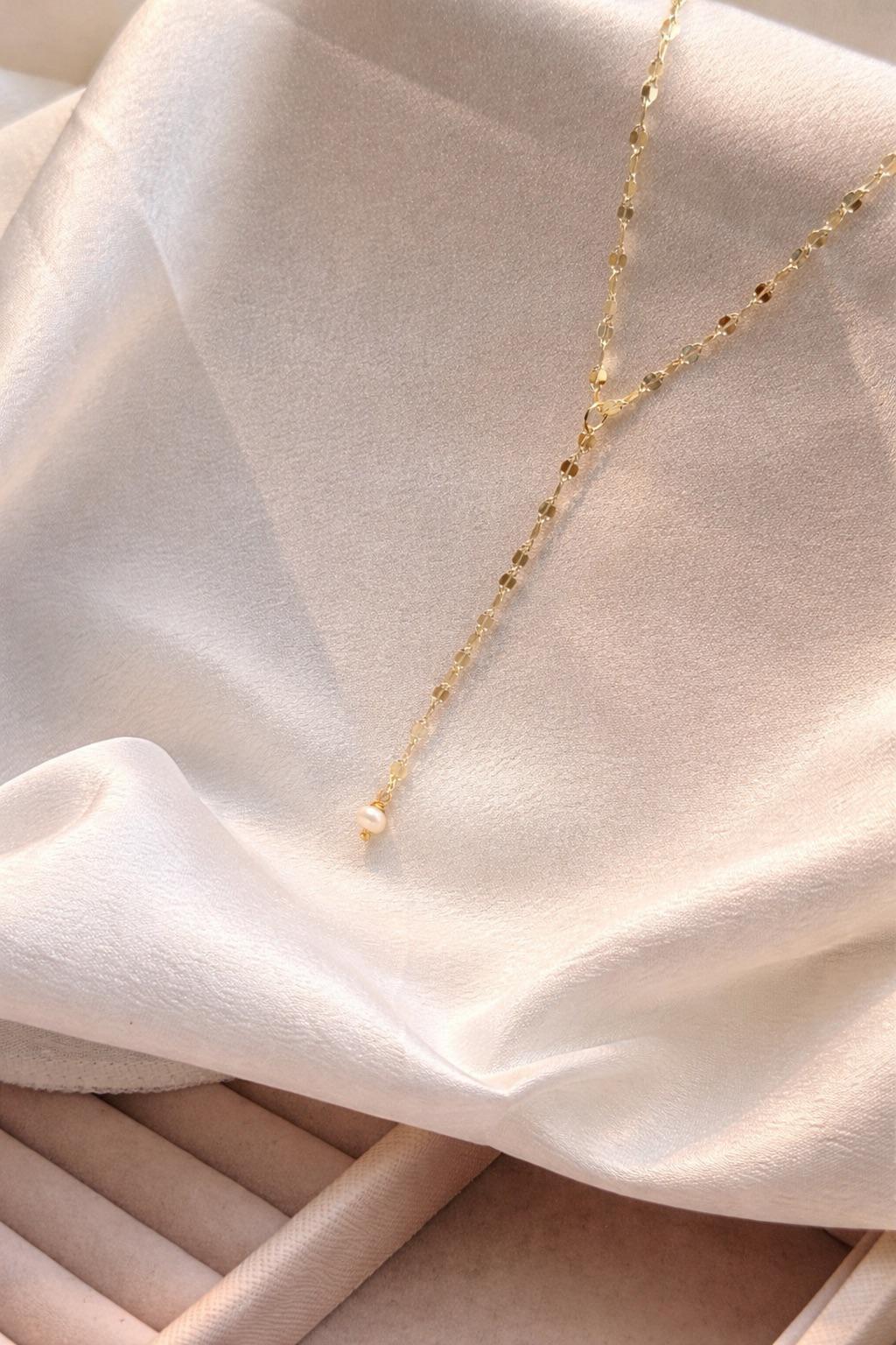 Collana squamette pendente