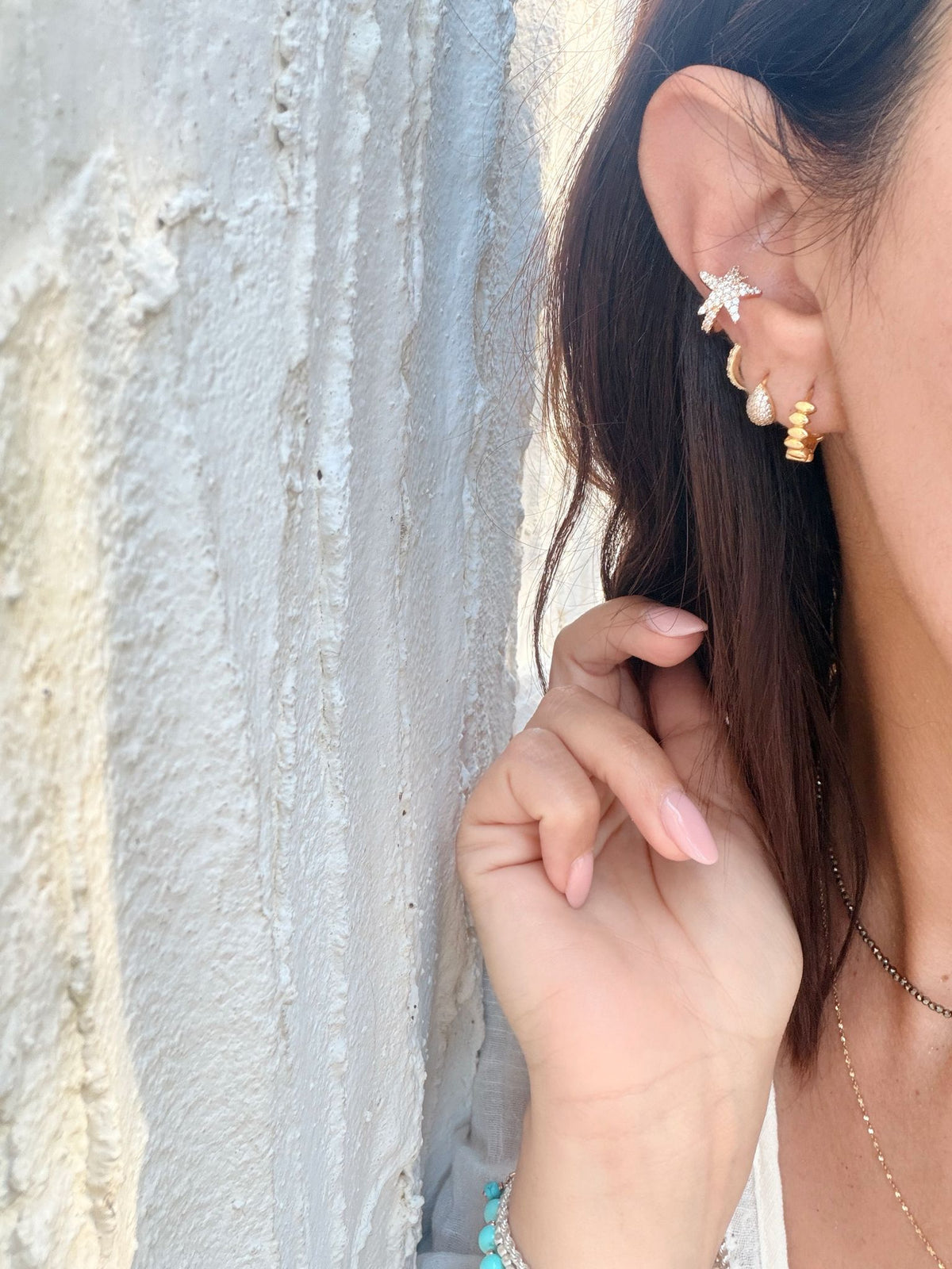Ear cuff stella marina