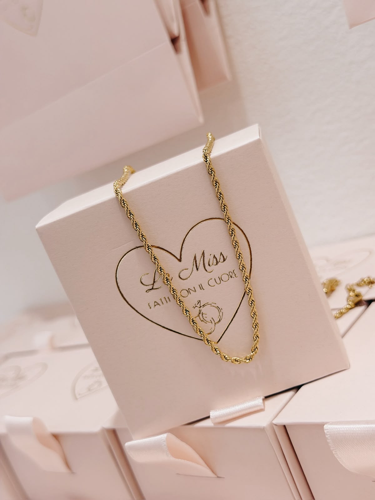 Collana treccia torchon