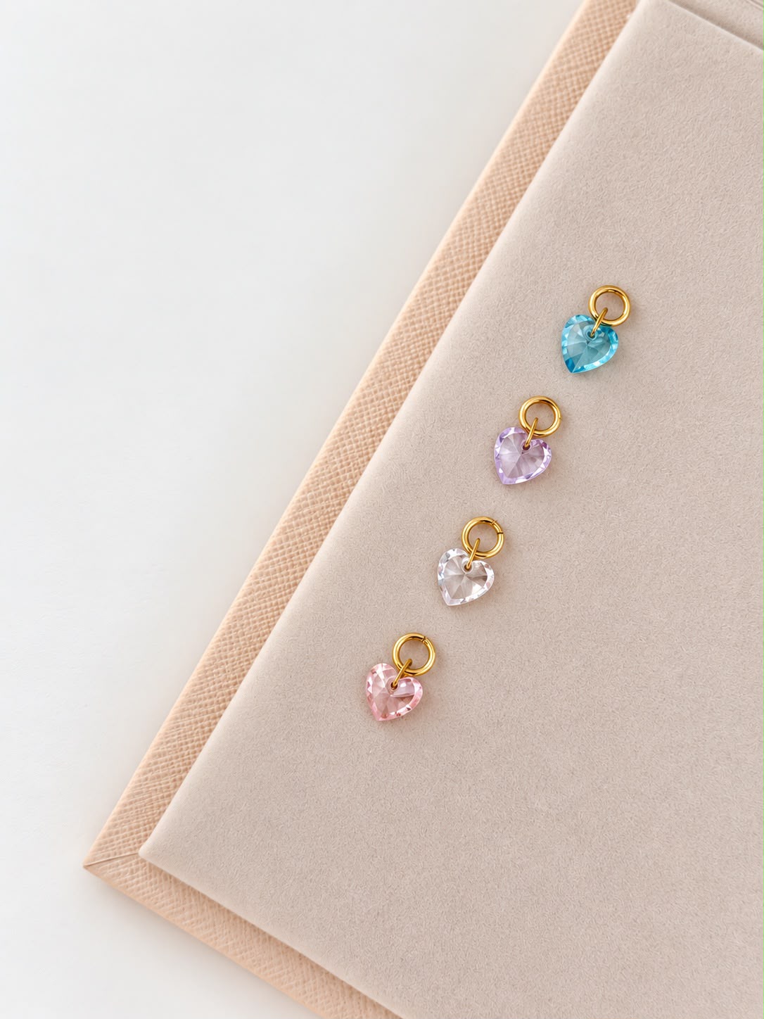 Charm Crystal Heart